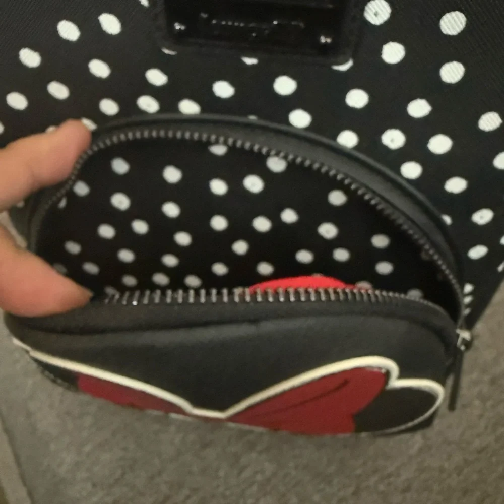 NWT Loungefly Minnie Mouse Polka Dot Backpack